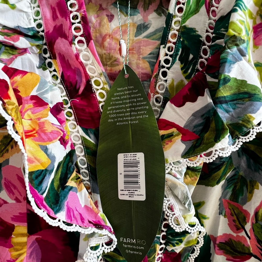 FARM Rio Tropical Floral Mini Dress - Picture 4 of 4